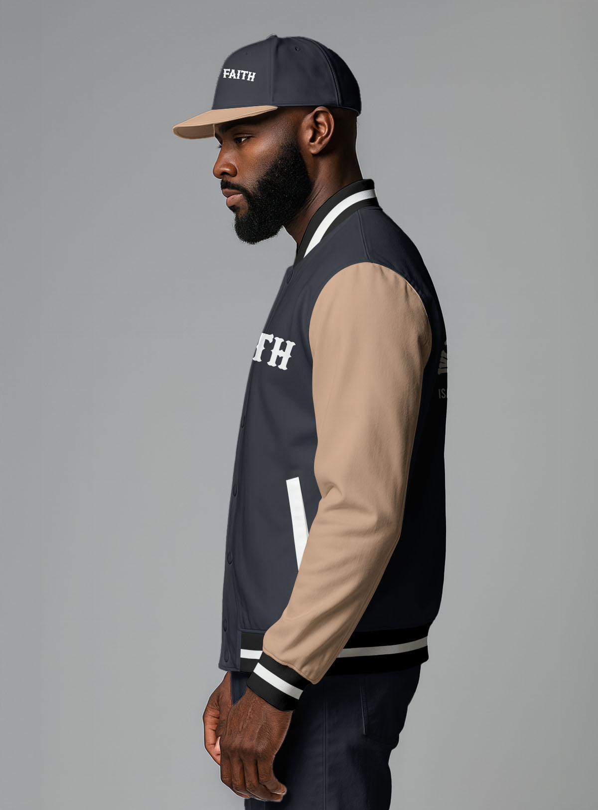 Lion Watchman Baseball Jacket