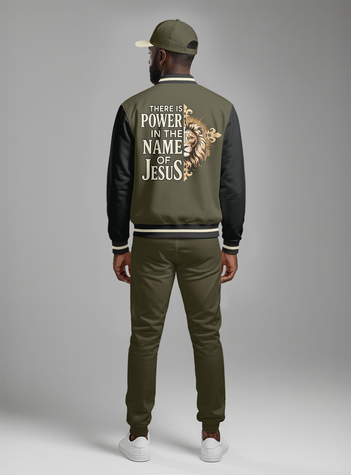 Jesus Power Baseball Jacket
