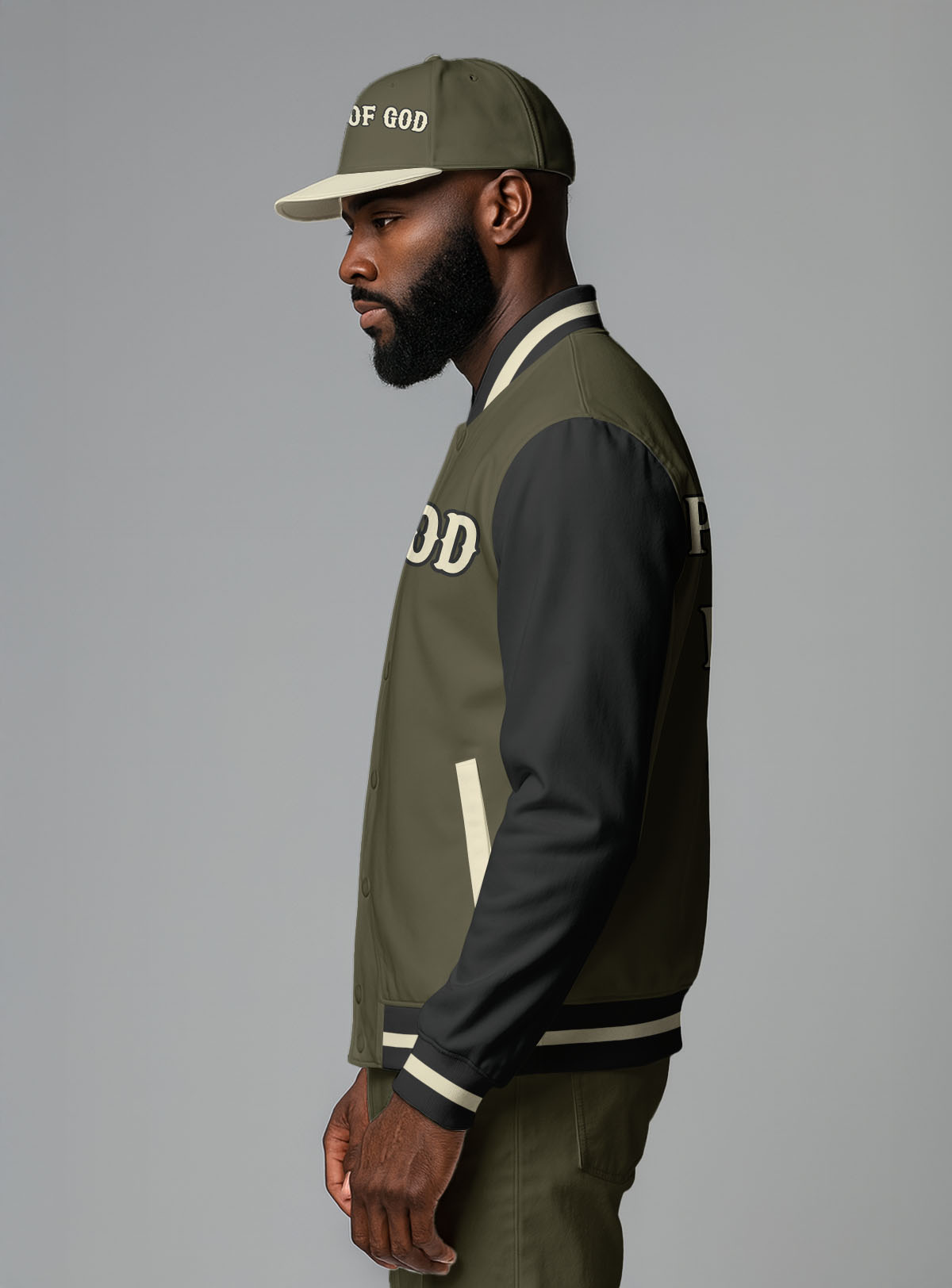 Jesus Power Baseball Jacket