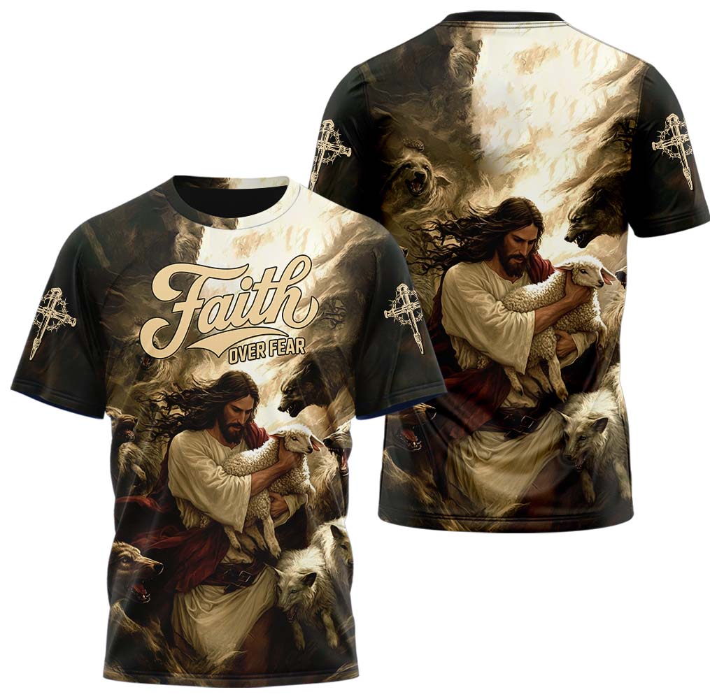 Jesus Protect the Lamp T-shirt