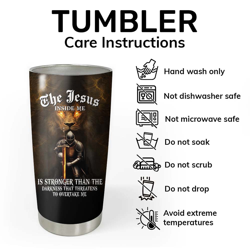 The Jesus Inside Me Tumbler