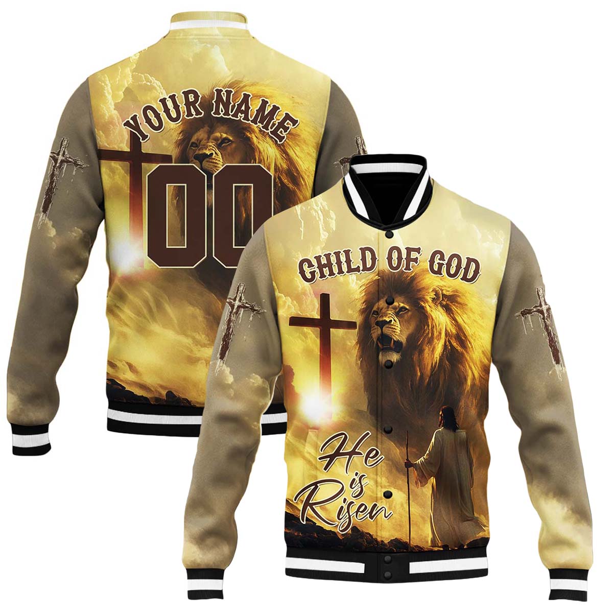 Child Of God Baseball Jacket
