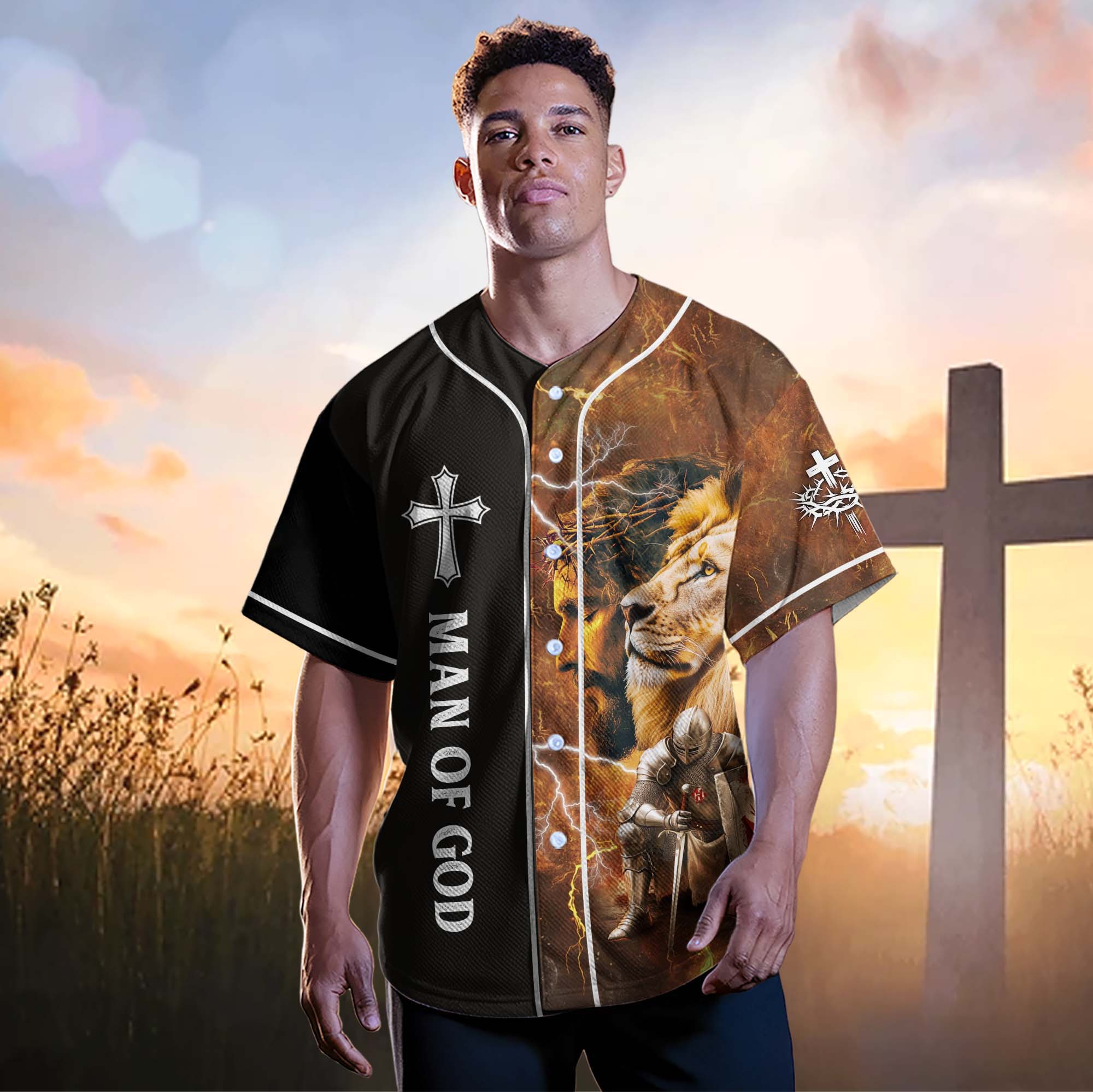 Jesus Dropped The Charges Baseball Jersey 2