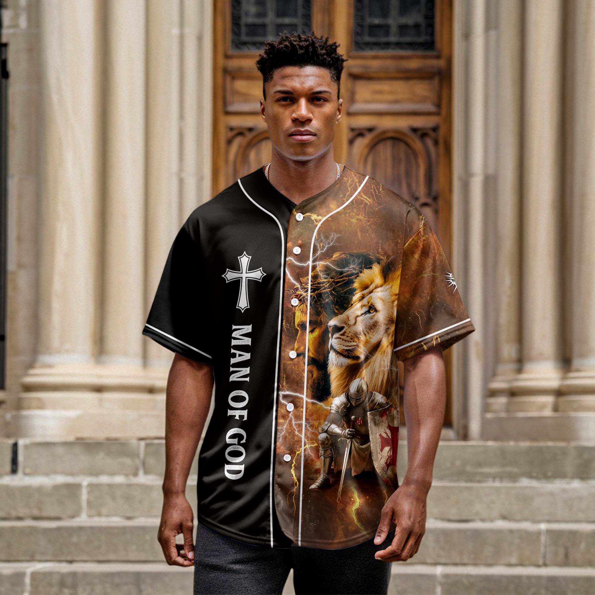 Jesus Dropped The Charges Baseball Jersey 2