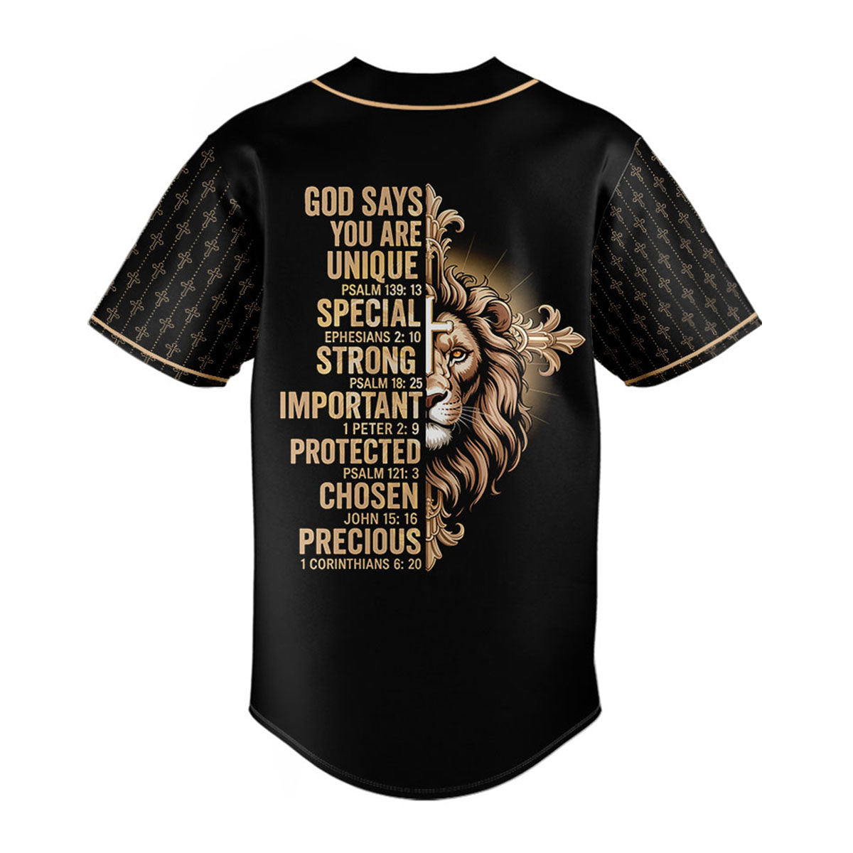 "Lion’s Creed" Baseball Jersey & Hat Bundle