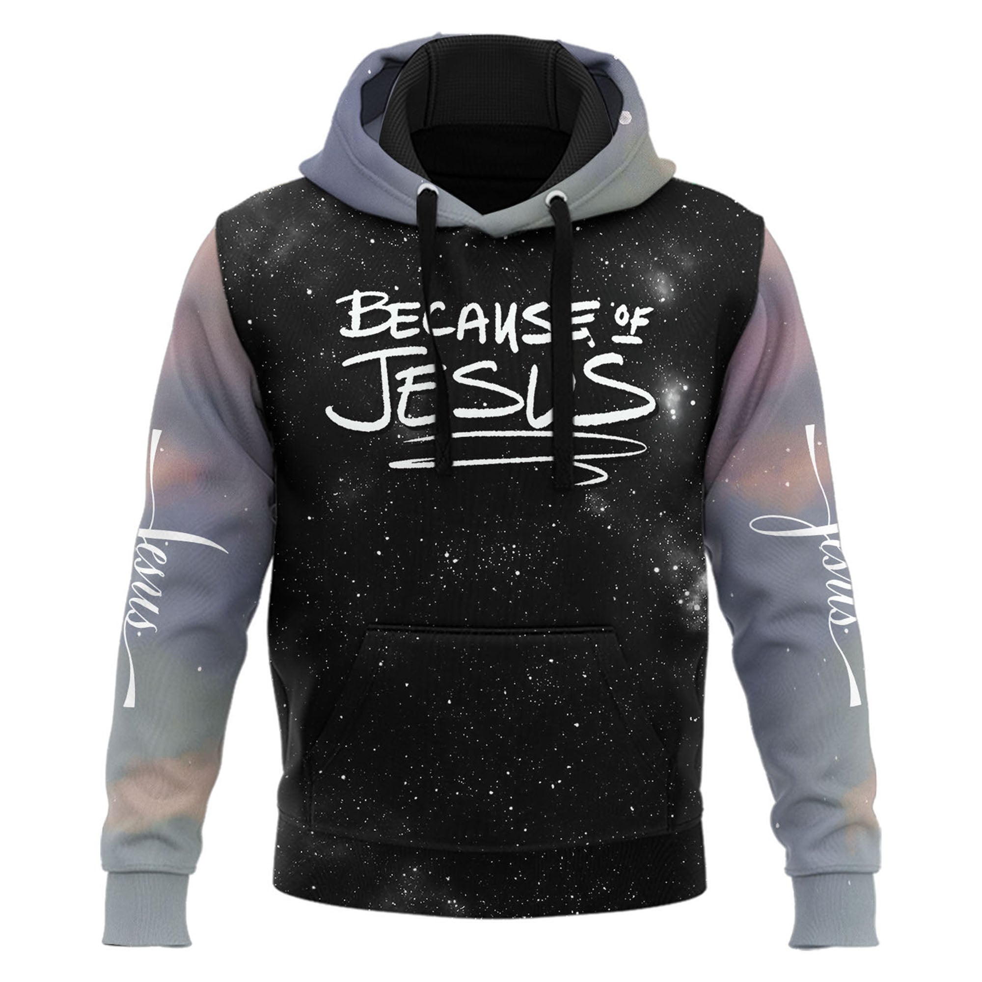 Because Of Jesus Hoodie & Jogger Set
