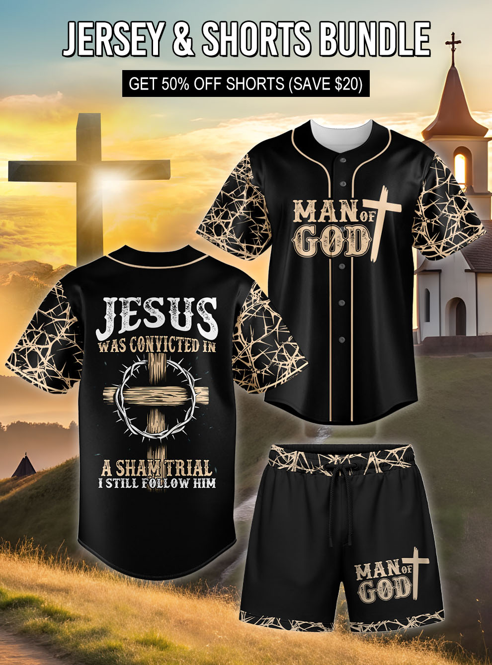 "I Still Follow Him " Jersey & Shorts Bundle