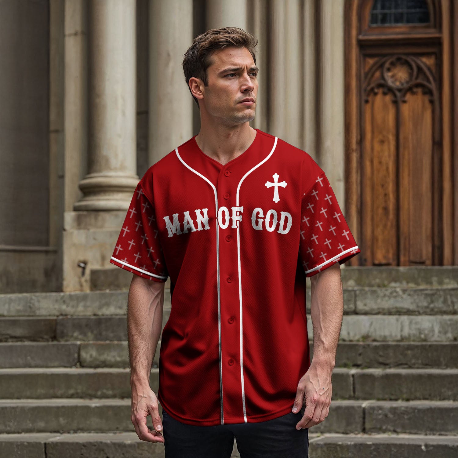 “Lion’s Strength” Baseball Jersey