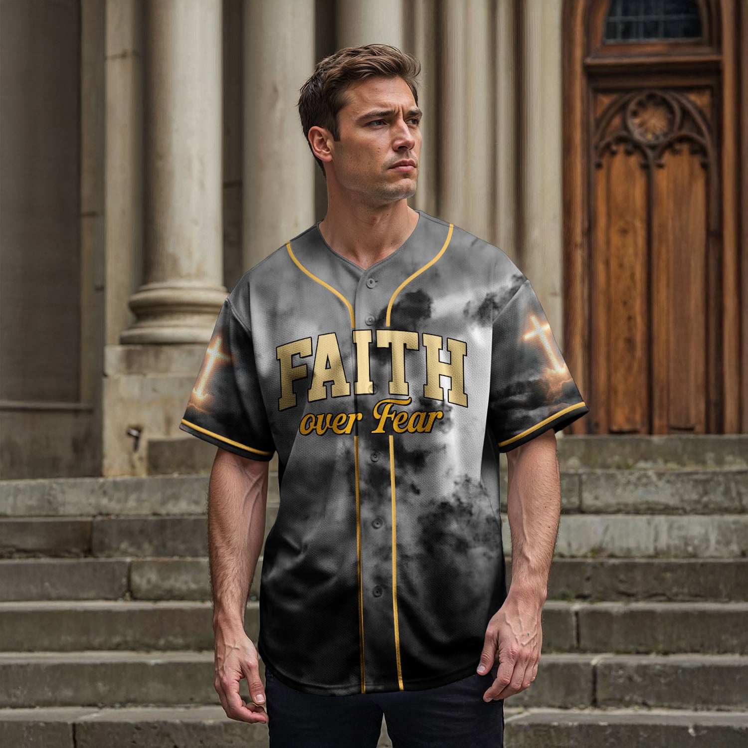 “Faithful Path” Baseball Jersey & Hat Bundle
