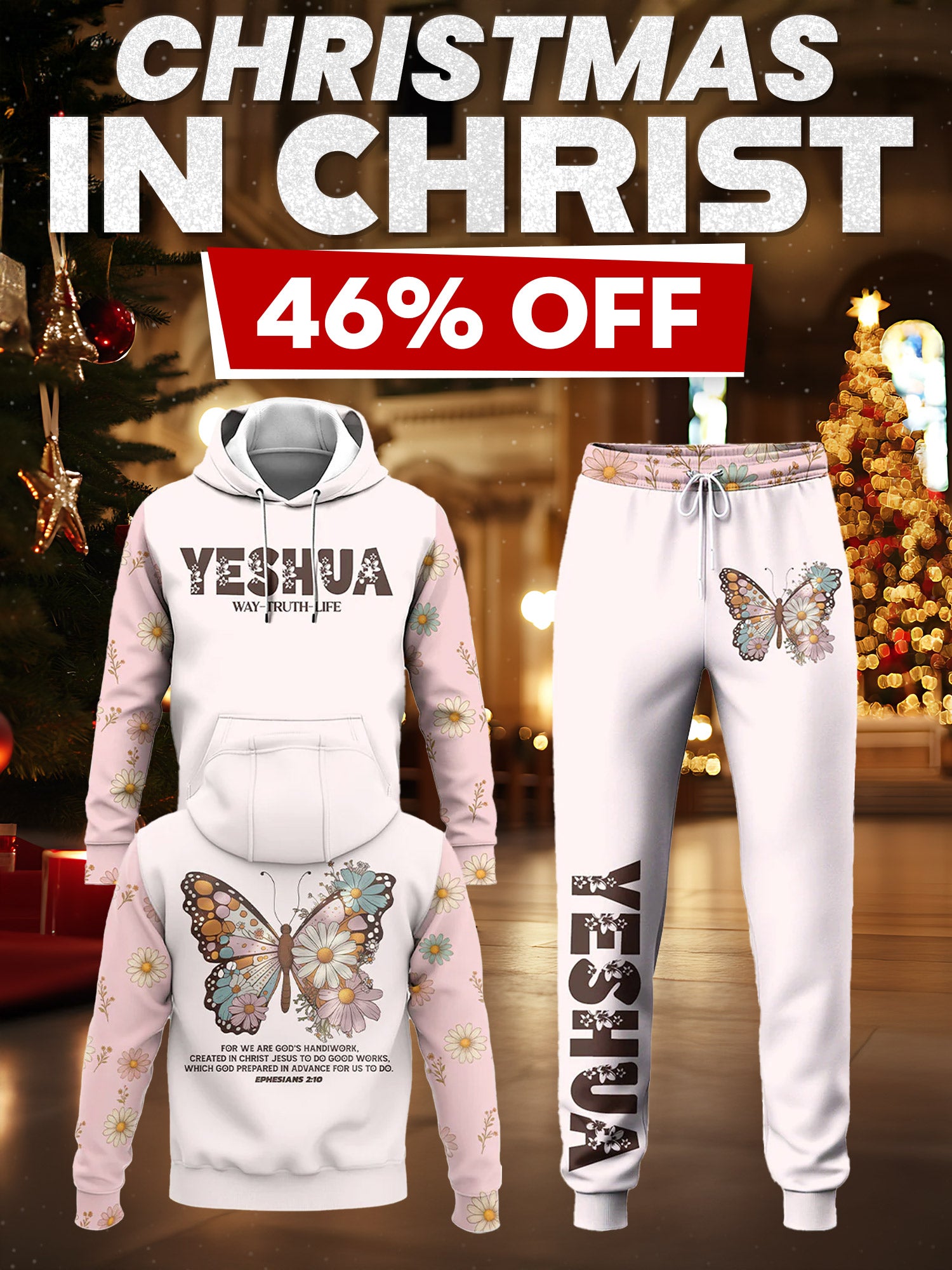 EPHESIANS 2:10 Hoodie & Jogger Set