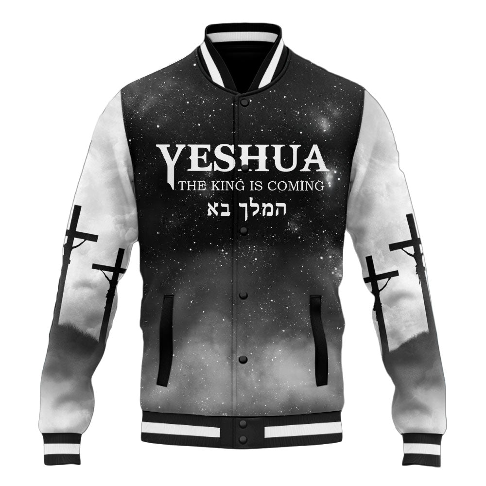 YESHUA Eclipse Baseball Jacket