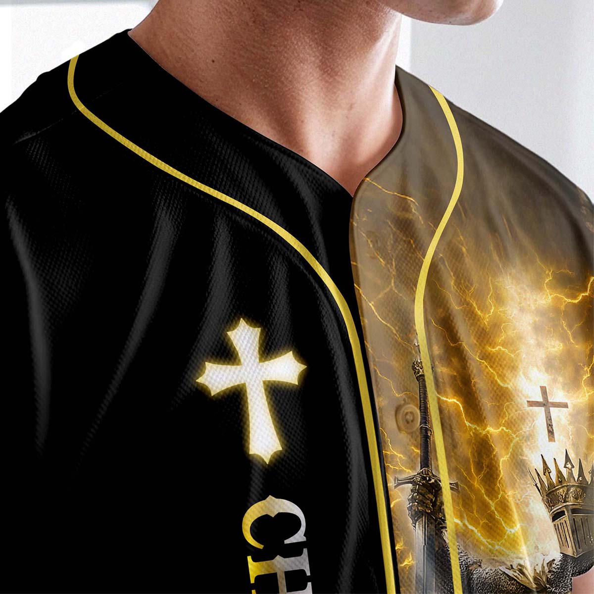 I Am The Son Of The King Custom Name Baseball Jersey