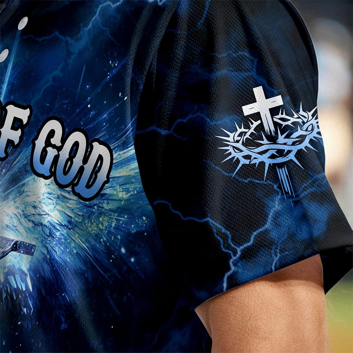 He Die For Me And Now I Live For Him Baseball Jersey