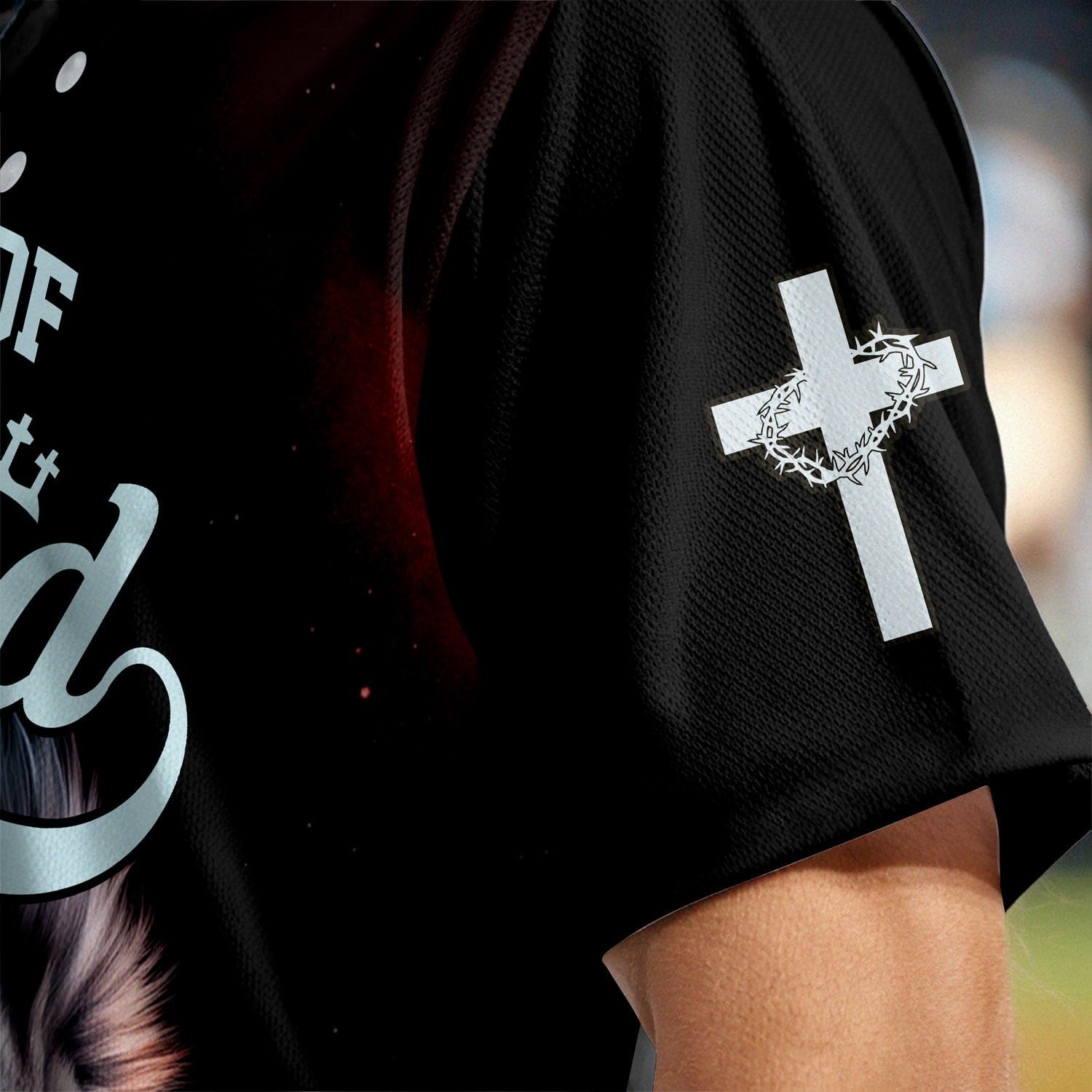 Man of god Jesus and Lion Baseball Jersey