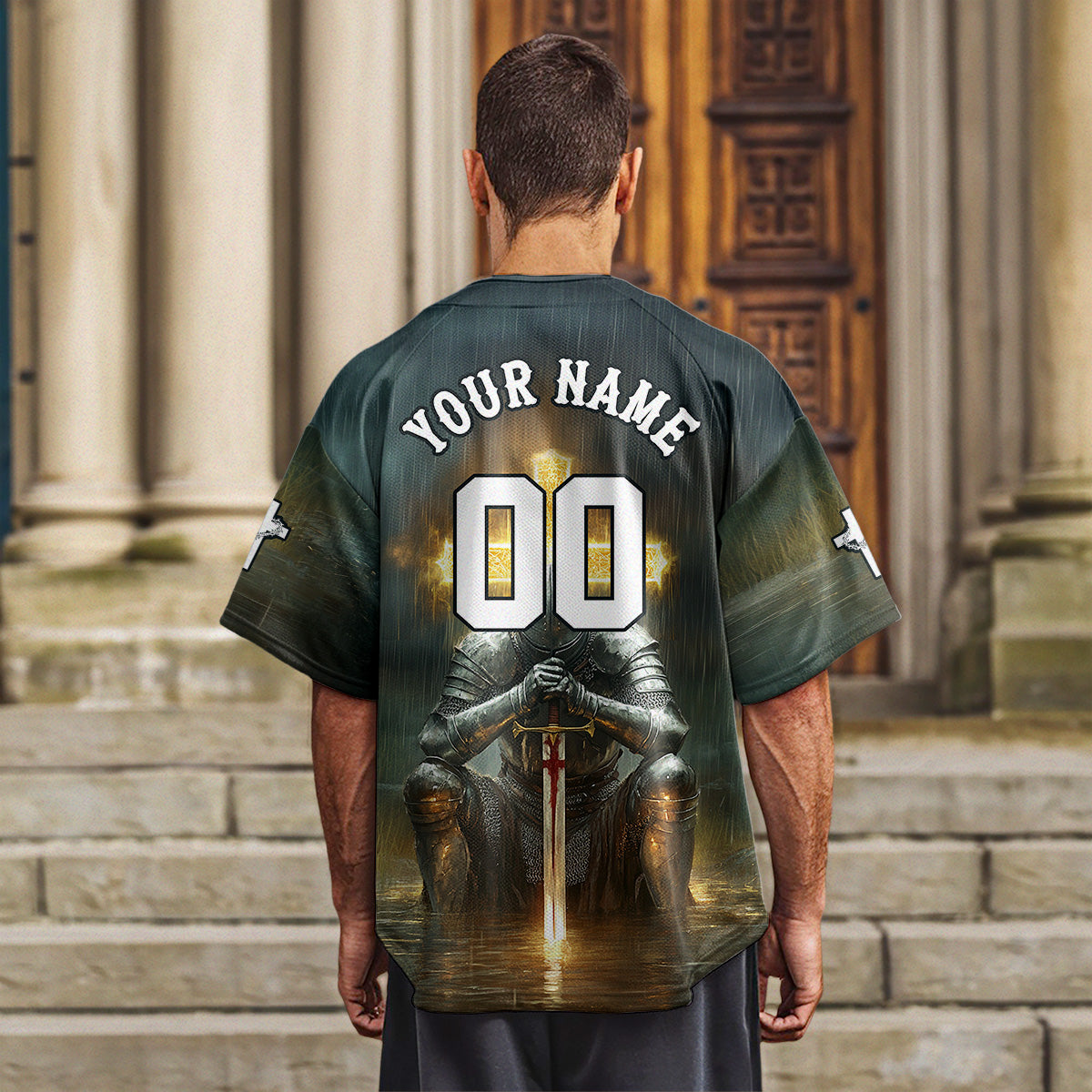 Put on the Full Armor of God Baseball Jersey