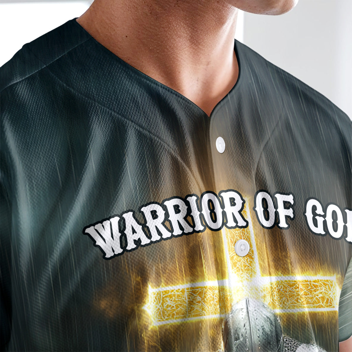 Put on the Full Armor of God Baseball Jersey