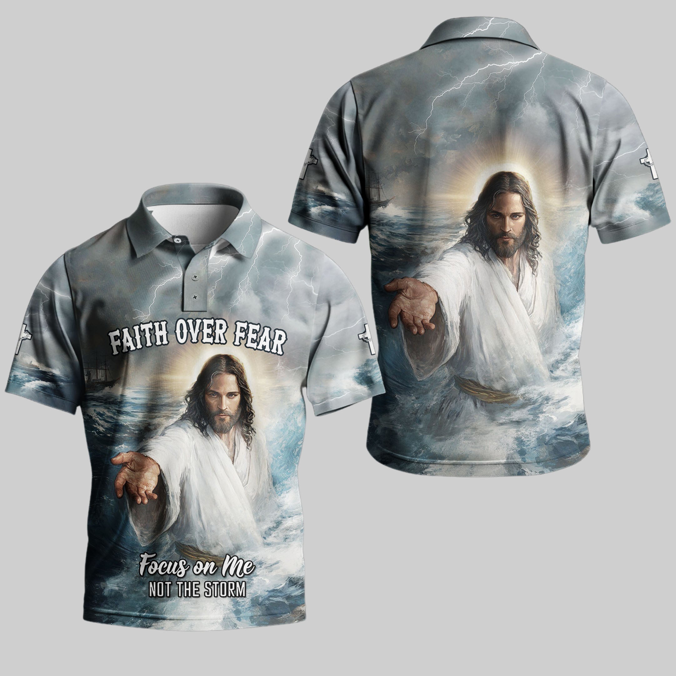Faith Over Fear Jesus Polo