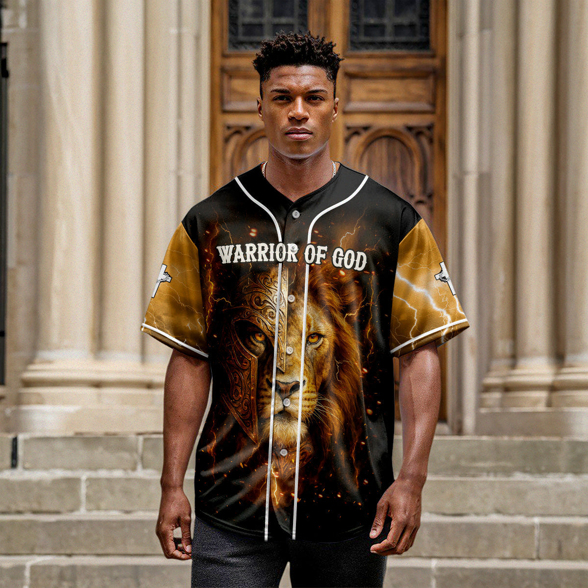 Warrior Of God Baseball Jersey
