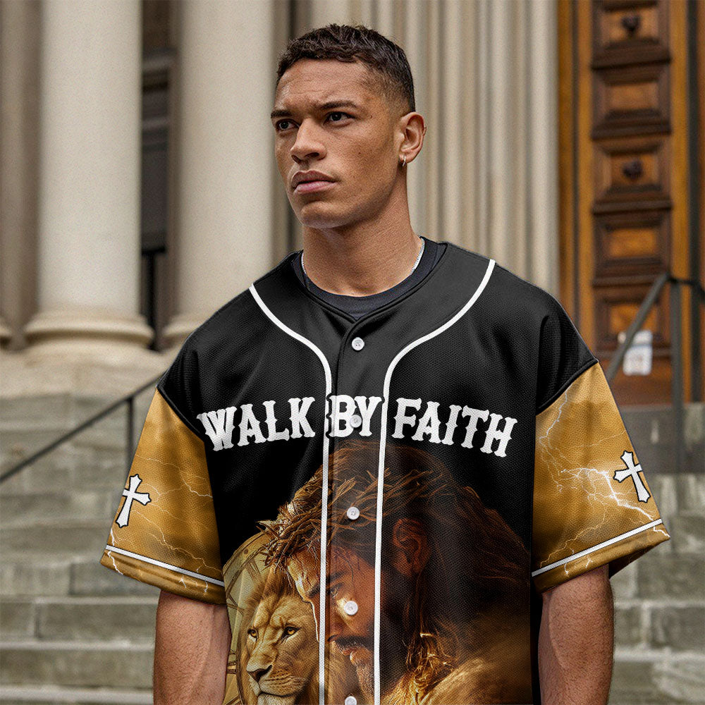 Walk by Faith Baseball Jersey