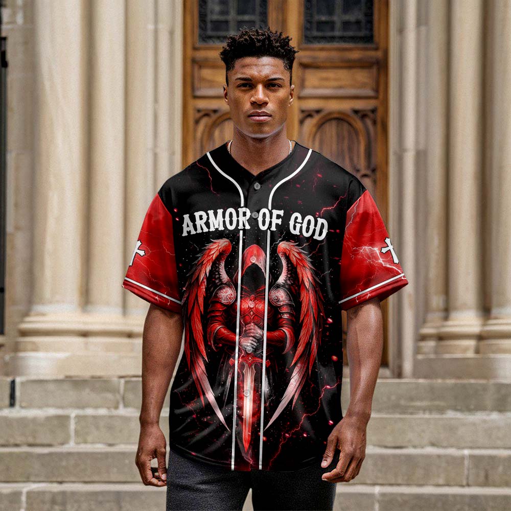 Armor of God Baseball Jersey