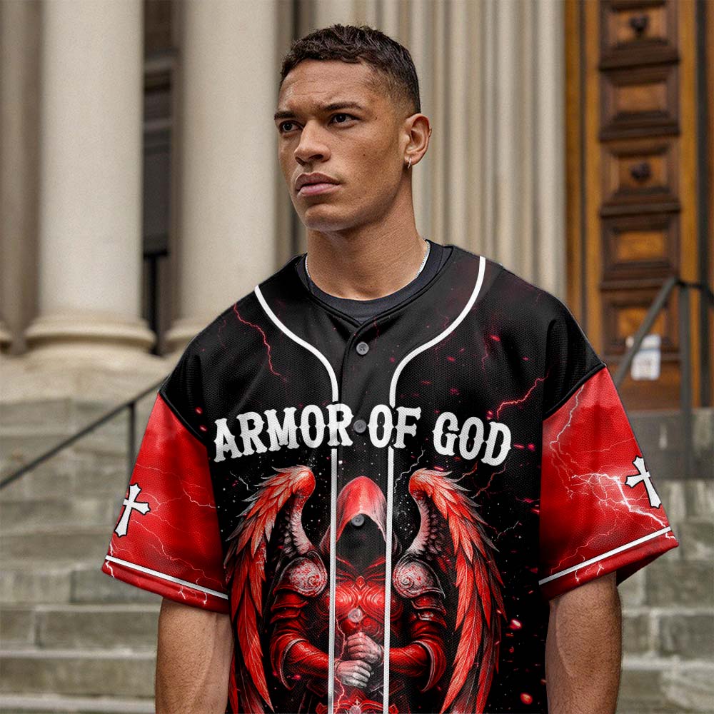 Armor of God Baseball Jersey 2