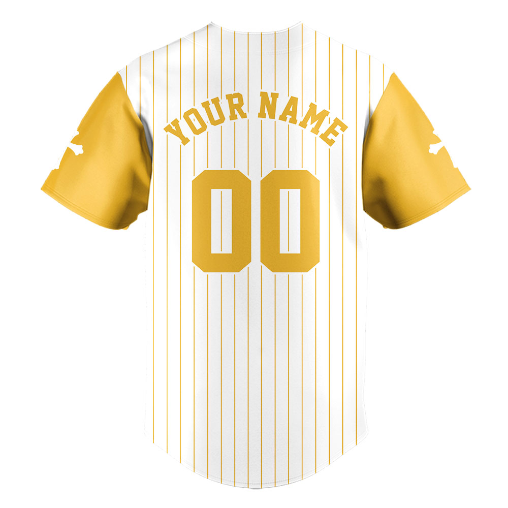 Man Of God Striped Baseball Jersey