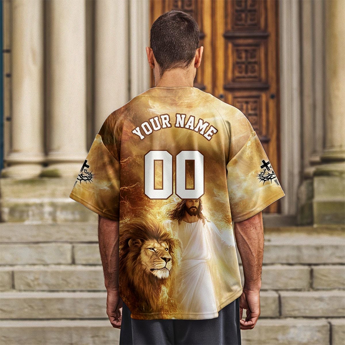 Team Jesus – Lion of Judah Baseball Jersey