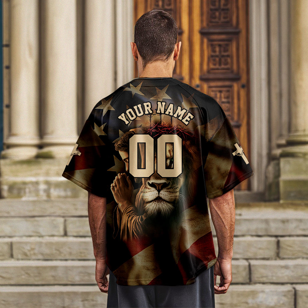 He Died For Me And Now I Live For Him Baseball Jersey