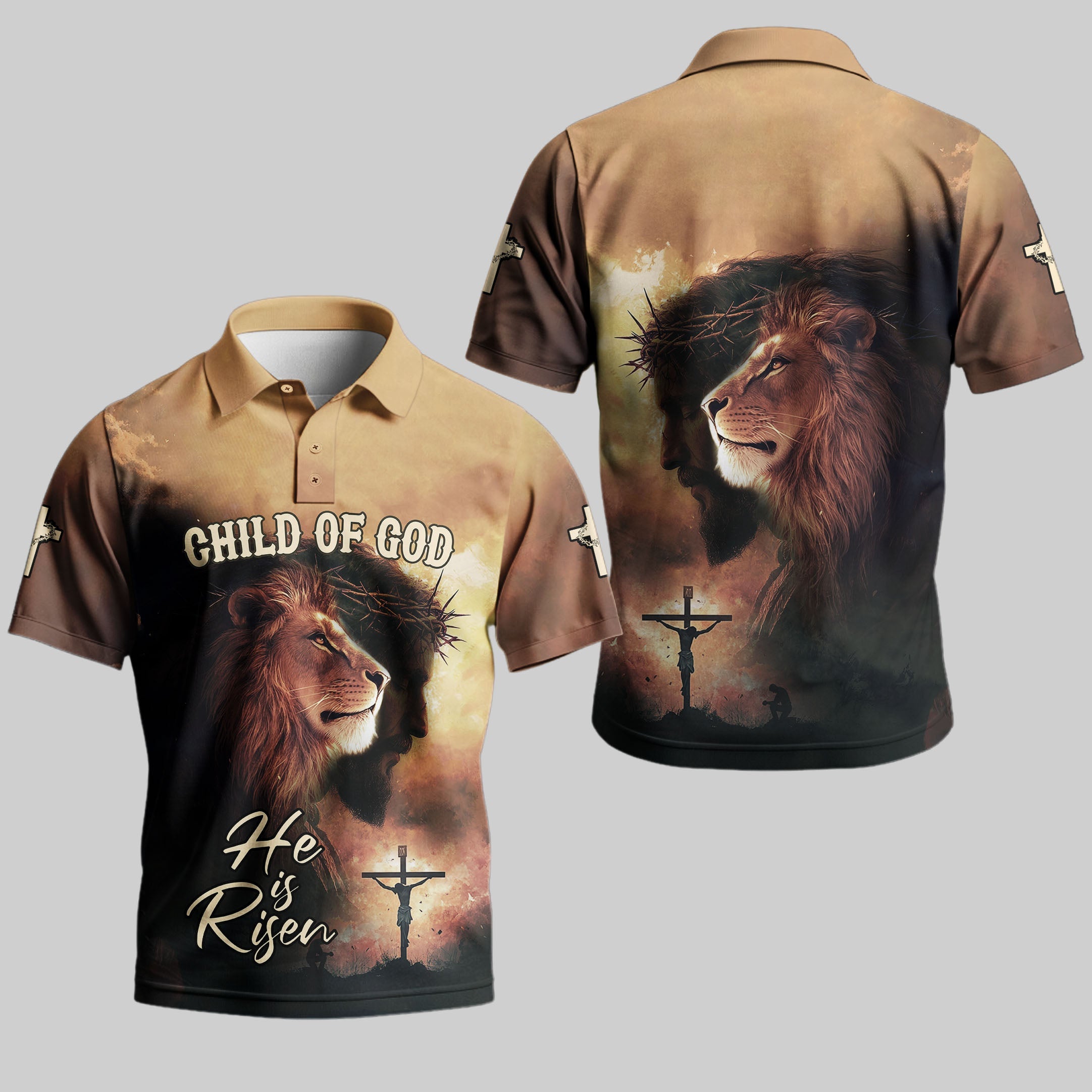 Child of God He Is Risen Polo