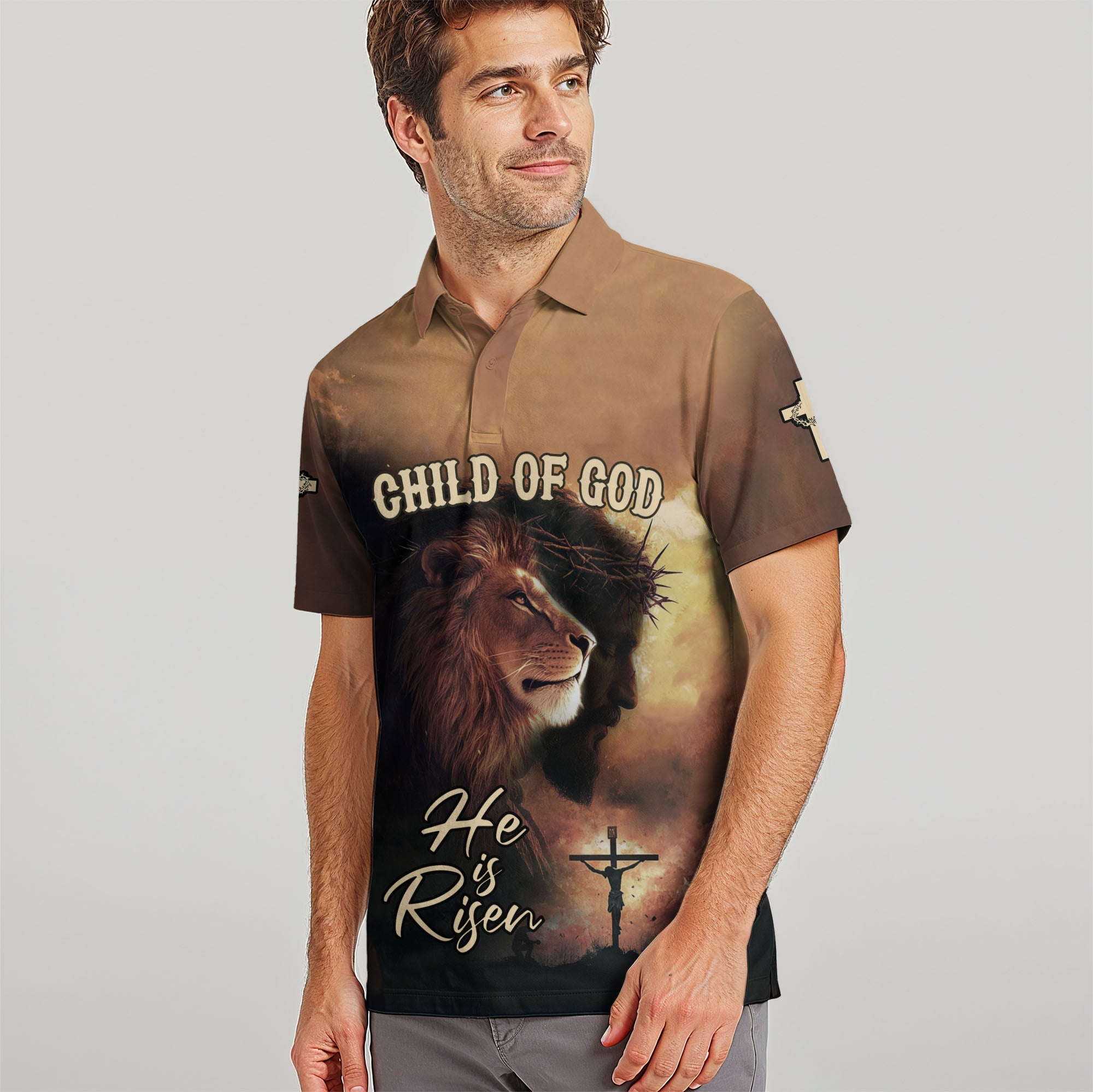 Child of God He Is Risen Polo Deal