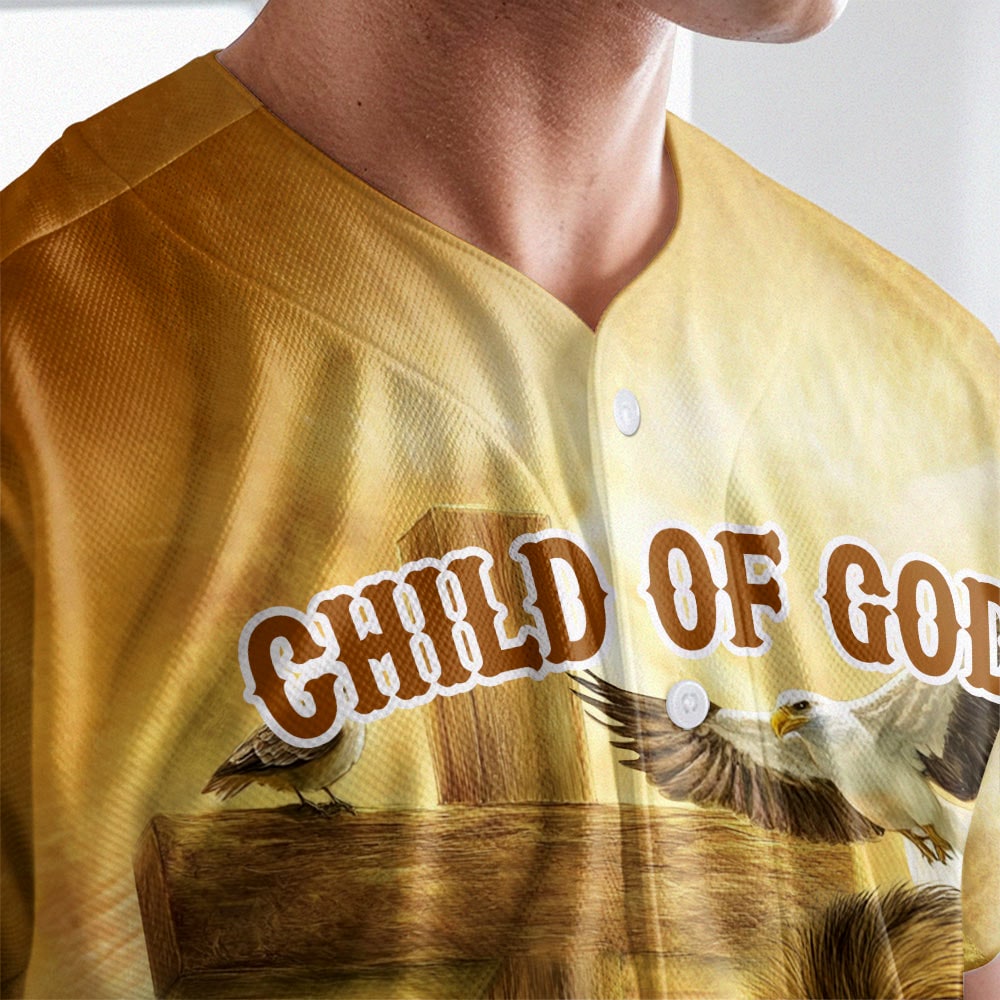 Jesus He Is Risen Baseball Jersey