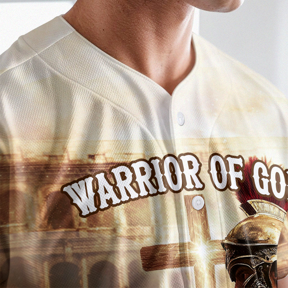 Warrior Of God Baseball Jersey