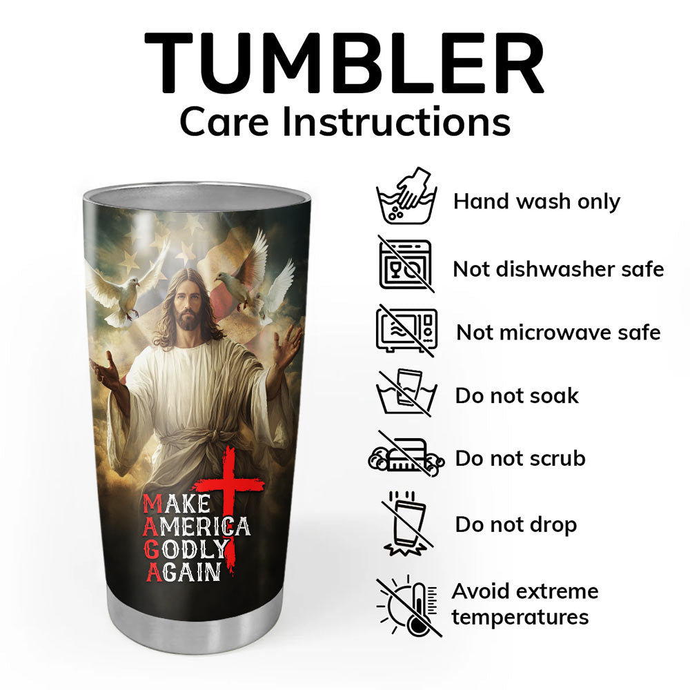 Make America Godly Again Tumbler