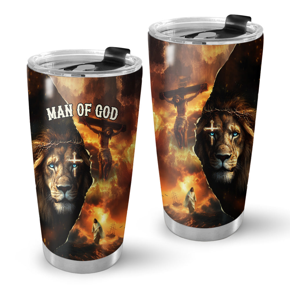 Man Of God Redeemed Strength Tumbler