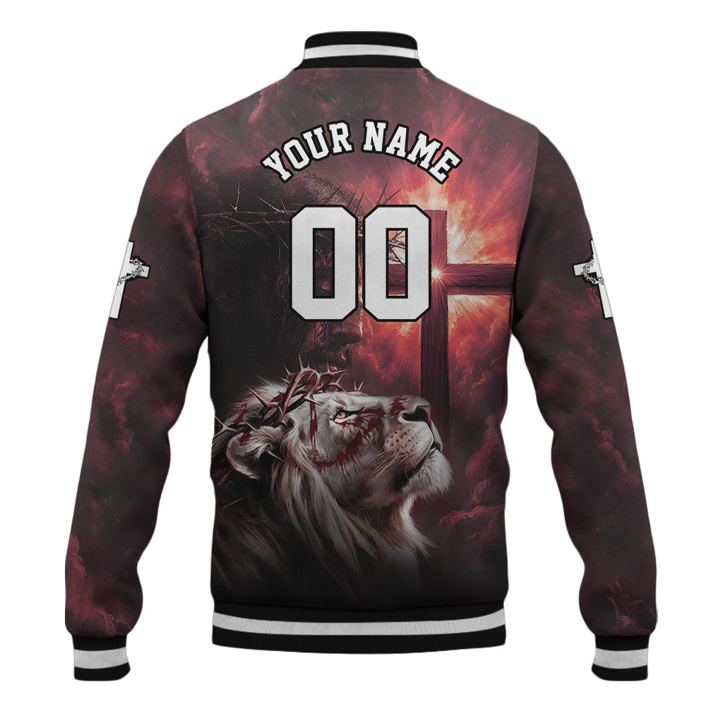 Child Of God Risen Warrior Baseball Jacket