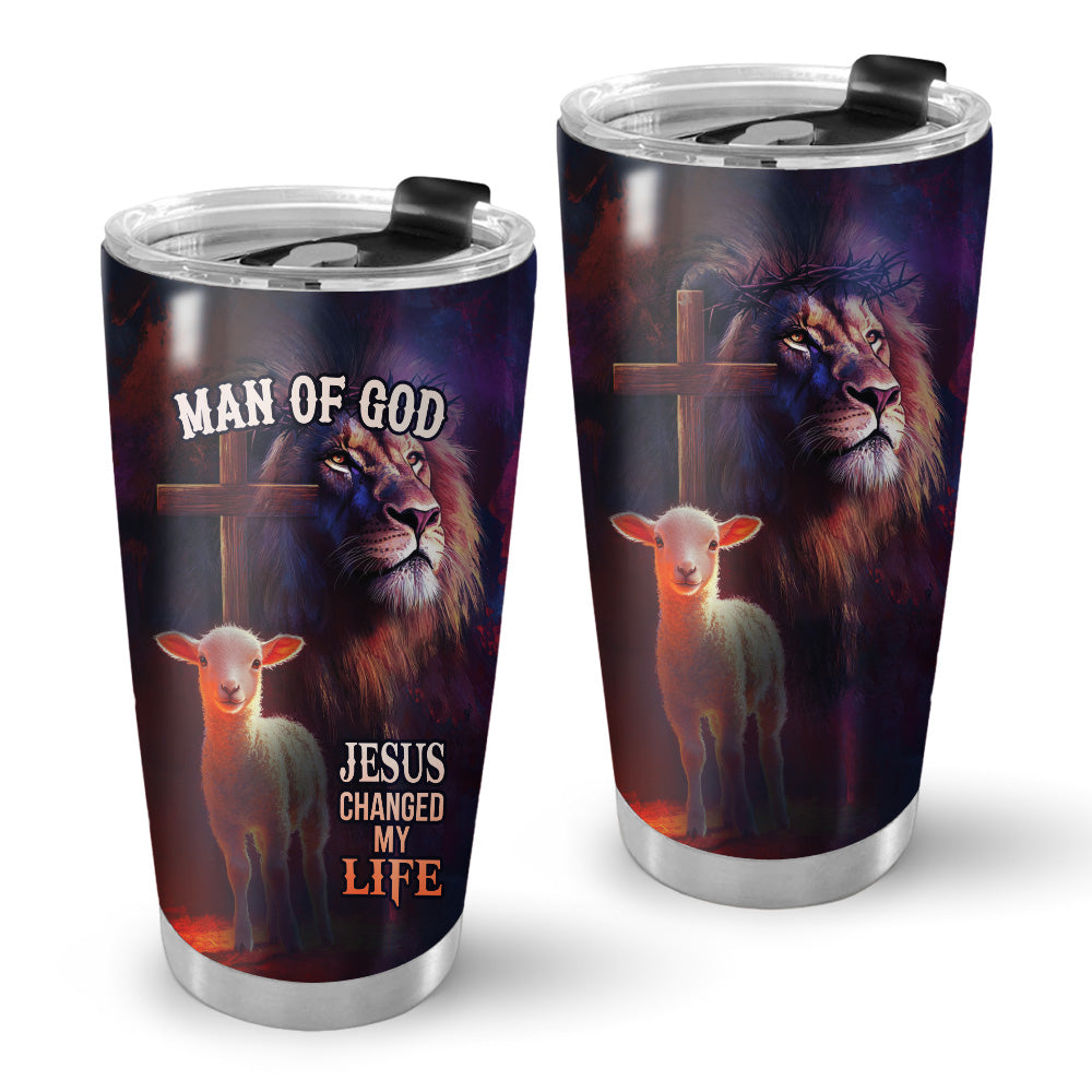 Jesus Changed My Life Tumbler