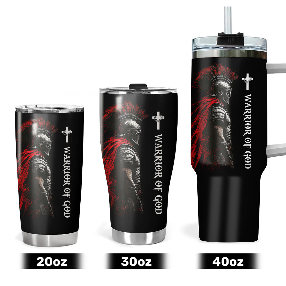 Warrior Of Christ Tumbler