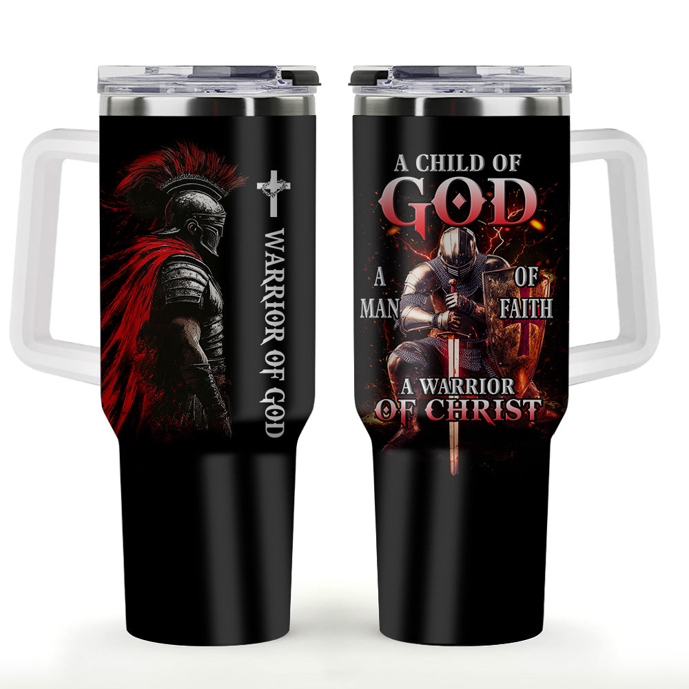Warrior Of Christ Tumbler