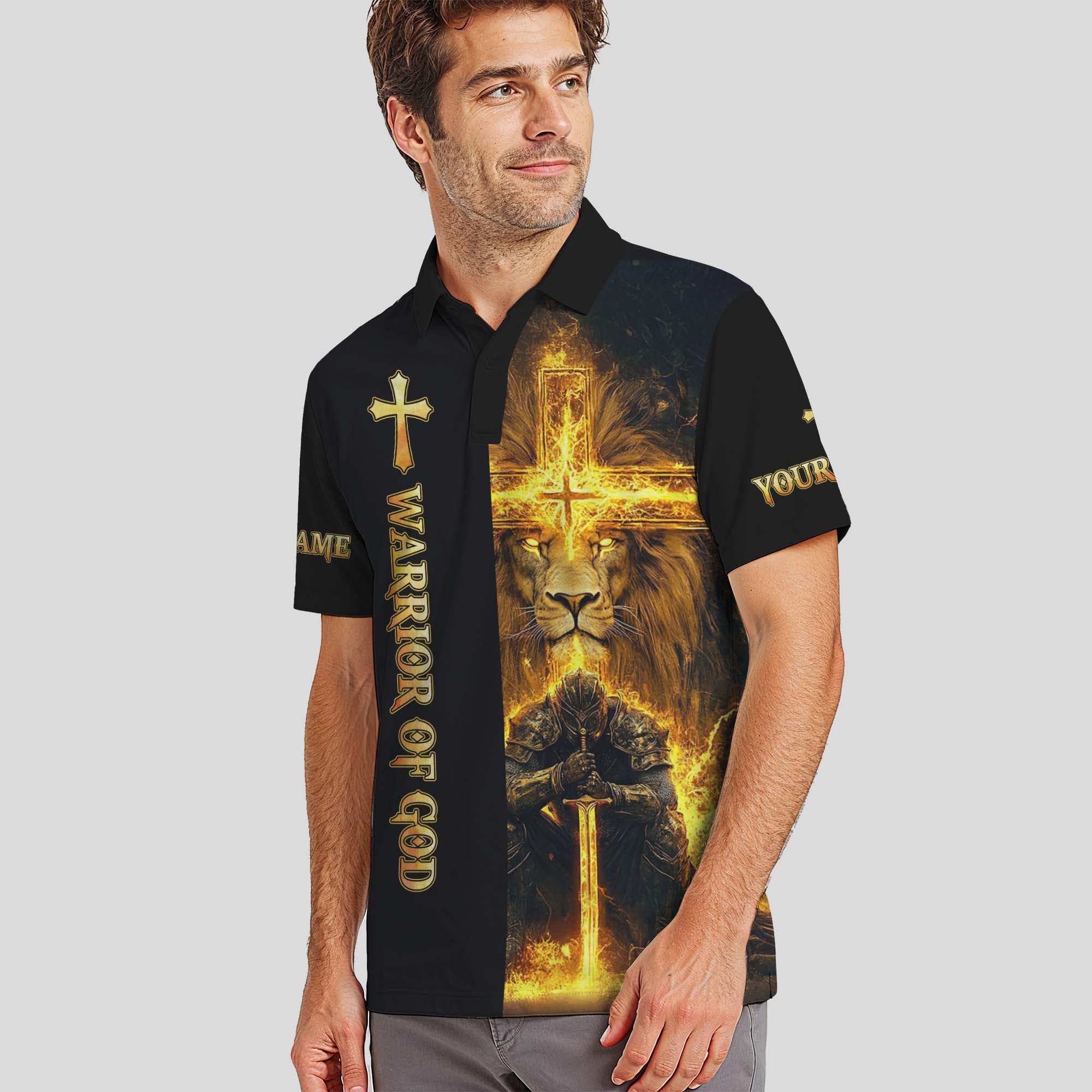 I'm A Warrior Of God Polo Shirt