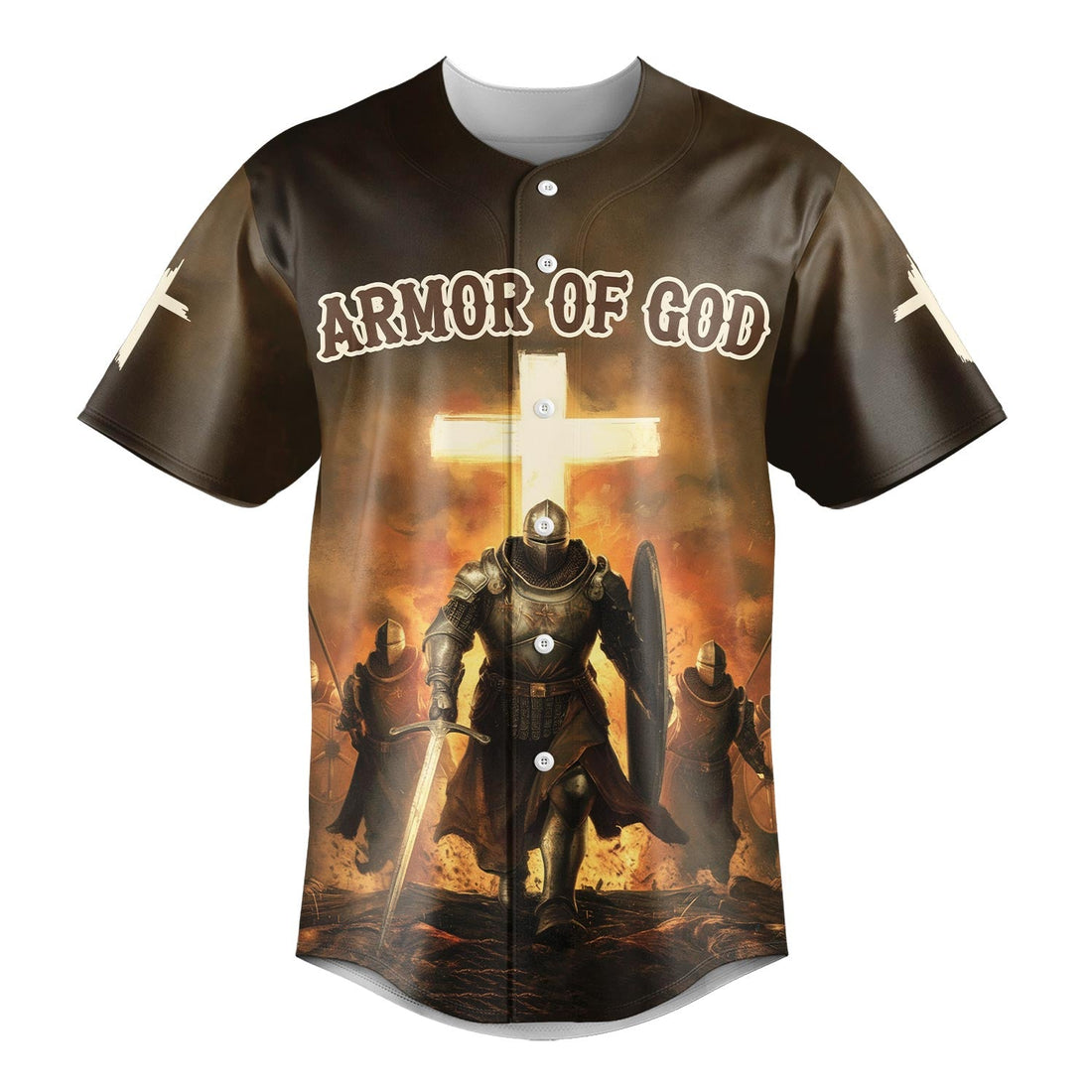 Armor of God Warrior Baseball Jersey