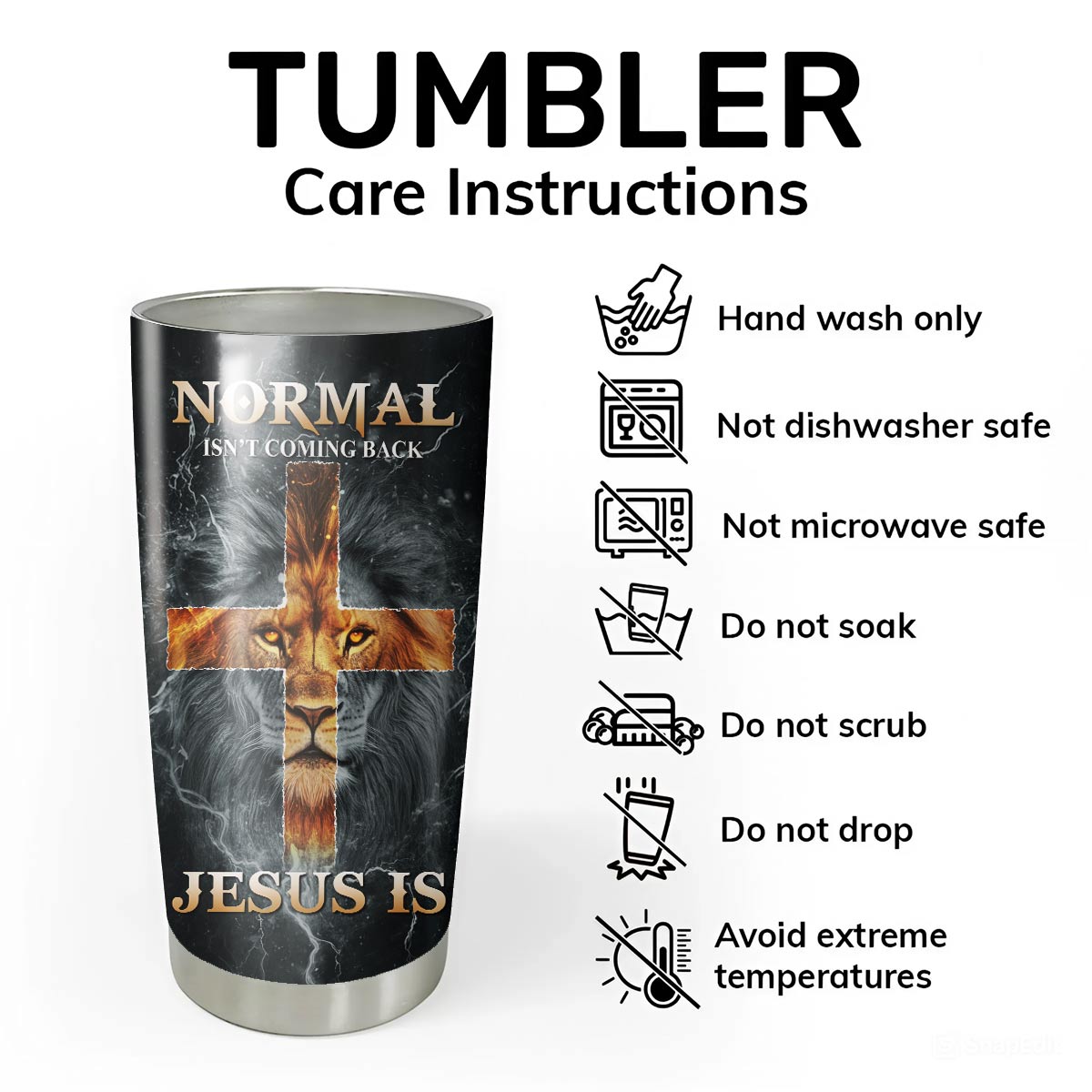Normal isn't coming Back Tumbler