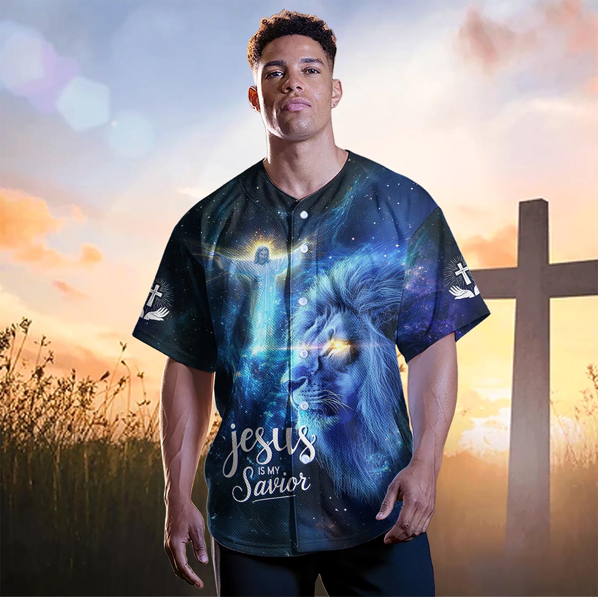 Jesus Is My Savior Baseball Jersey