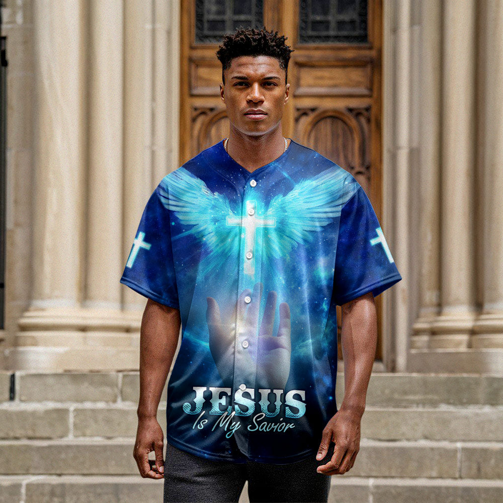 Jesus Is My Savior Baseball Jersey