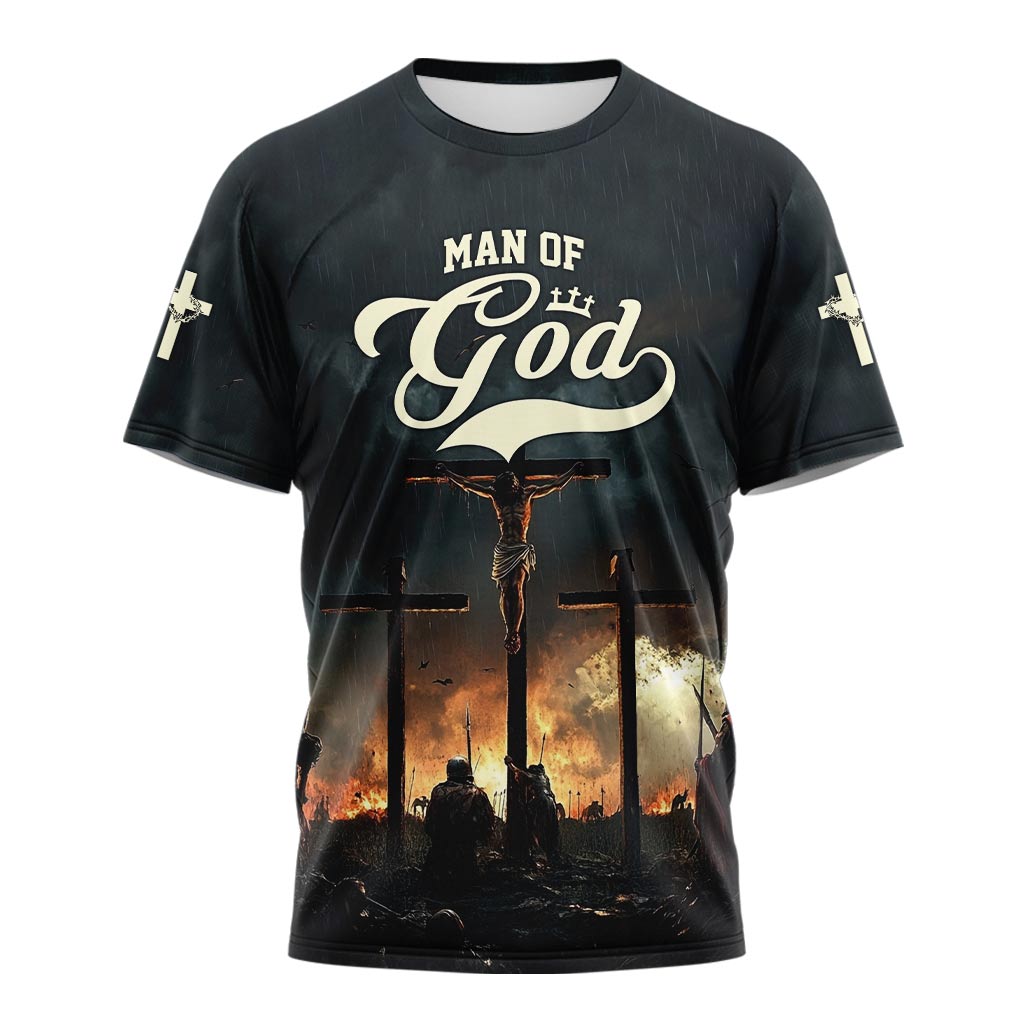 Man Of God Cross T-shirt