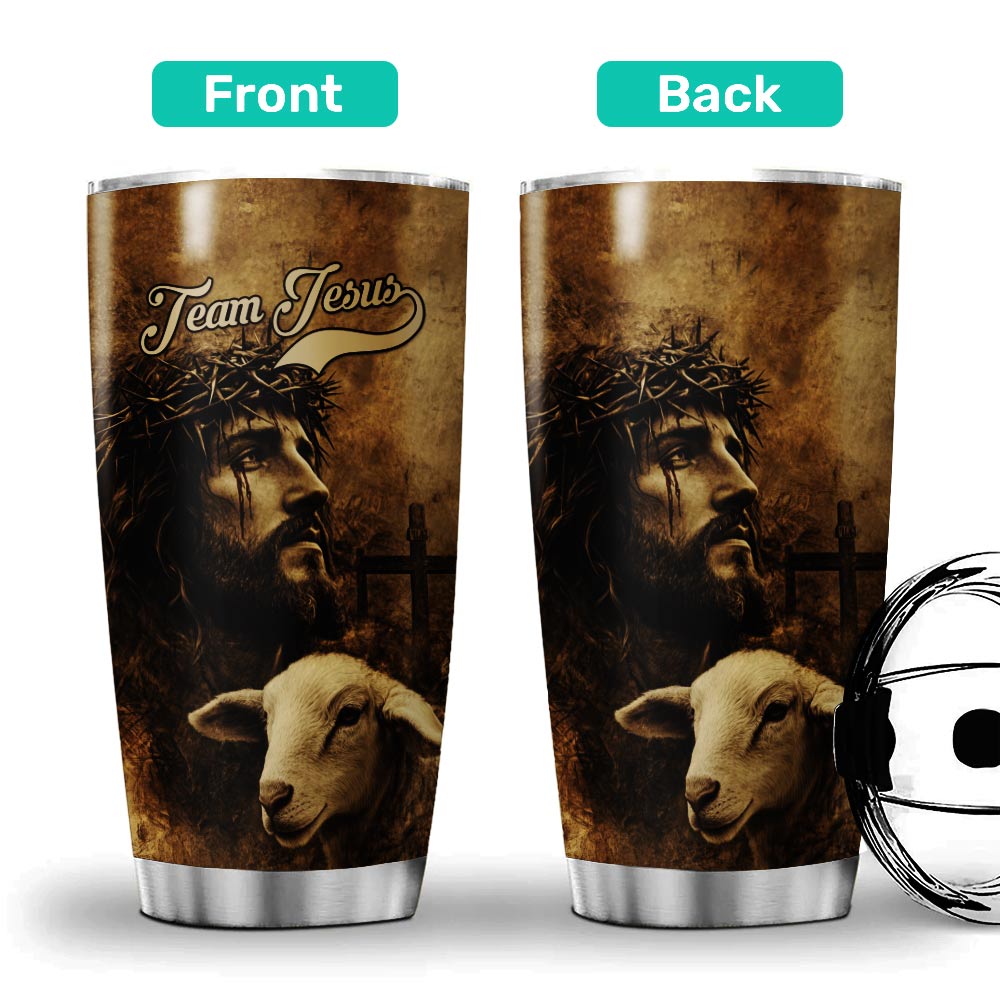 Team Jesus Good Shepherd Stainless Steel Tumbler