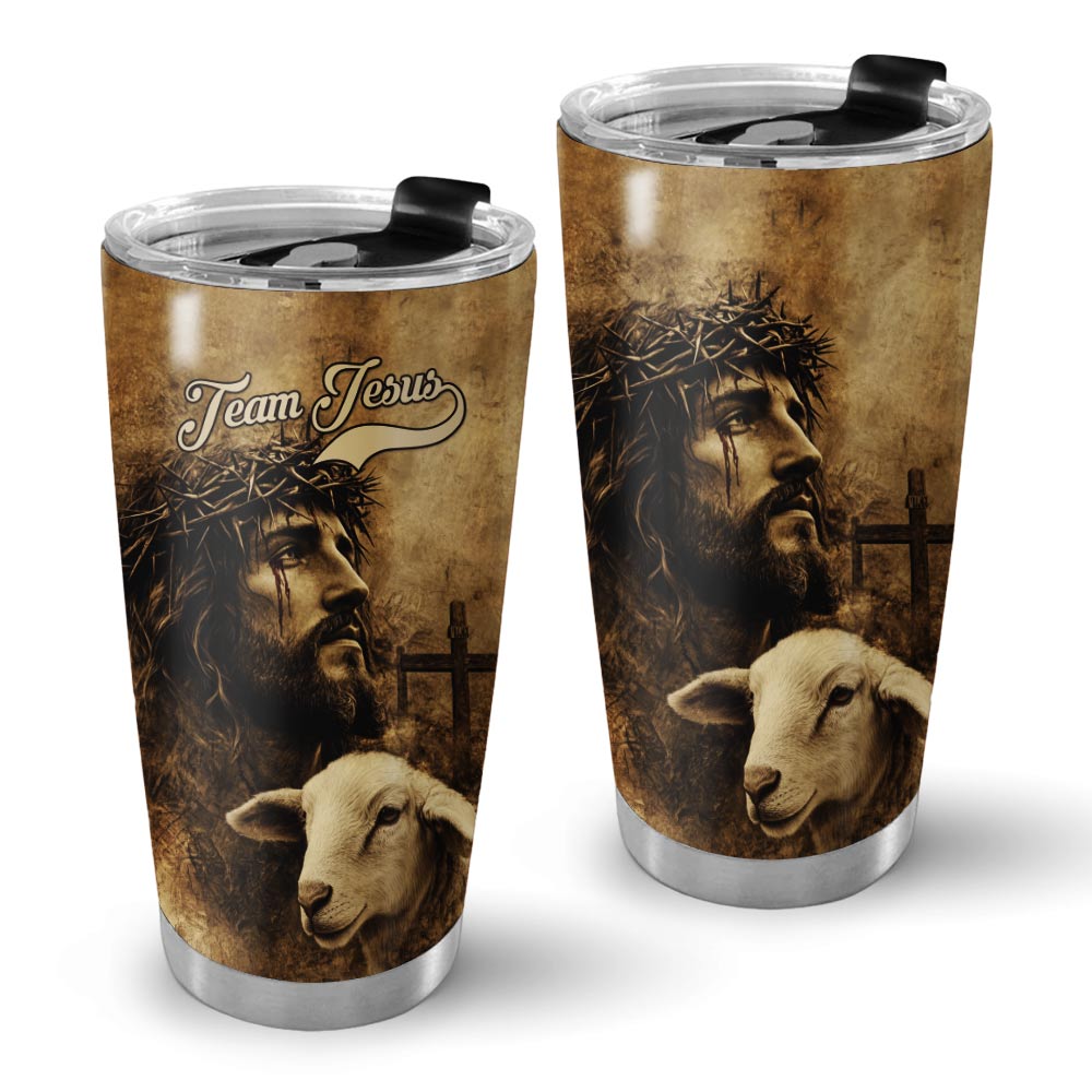 Team Jesus Good Shepherd Stainless Steel Tumbler