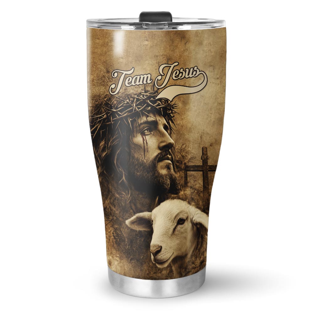 Team Jesus Good Shepherd Stainless Steel Tumbler