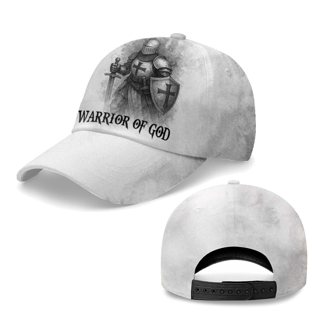 Child of God Warrior of Christ Baseball Cap