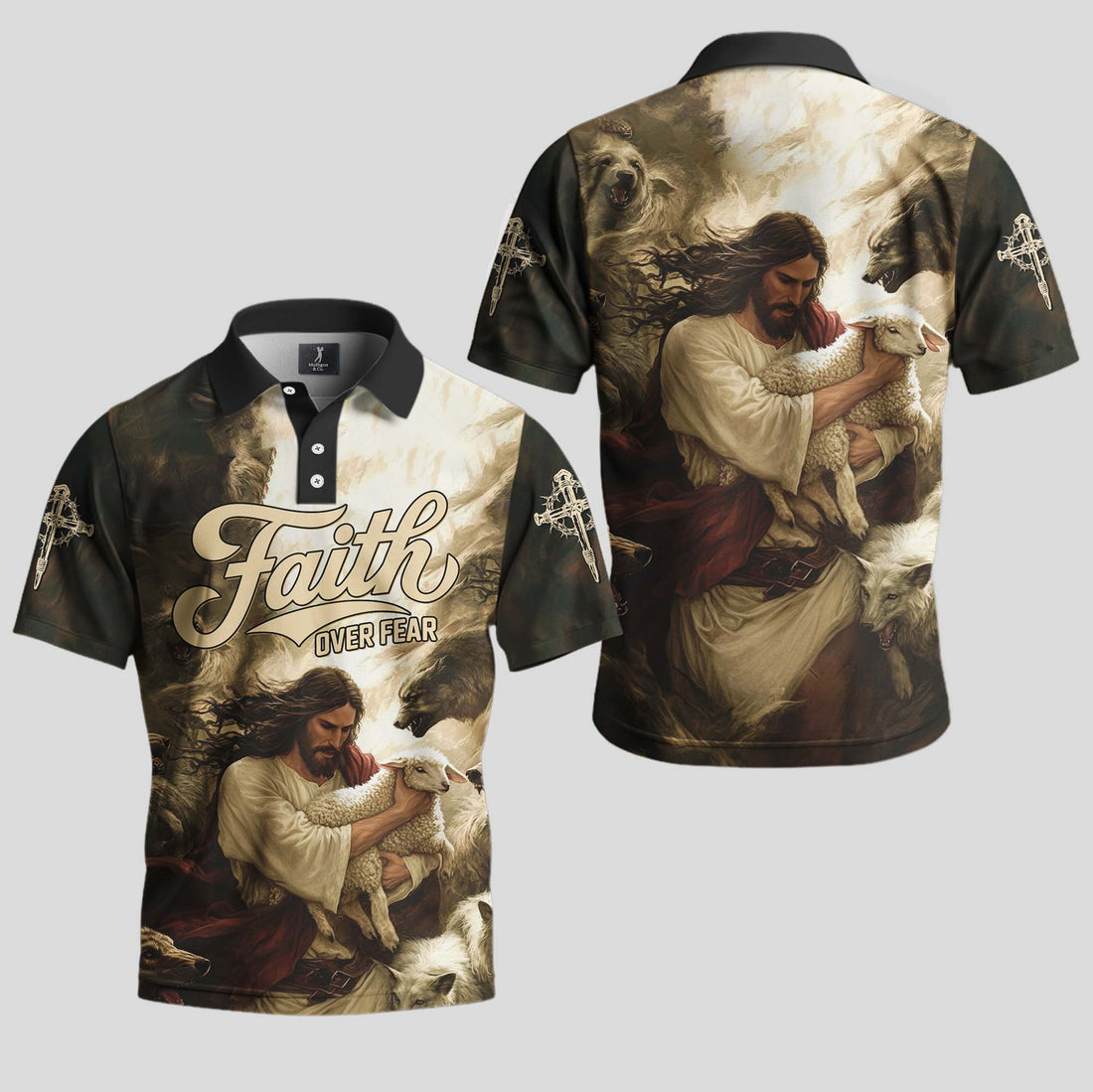 Jesus Protect the Lamp Polo