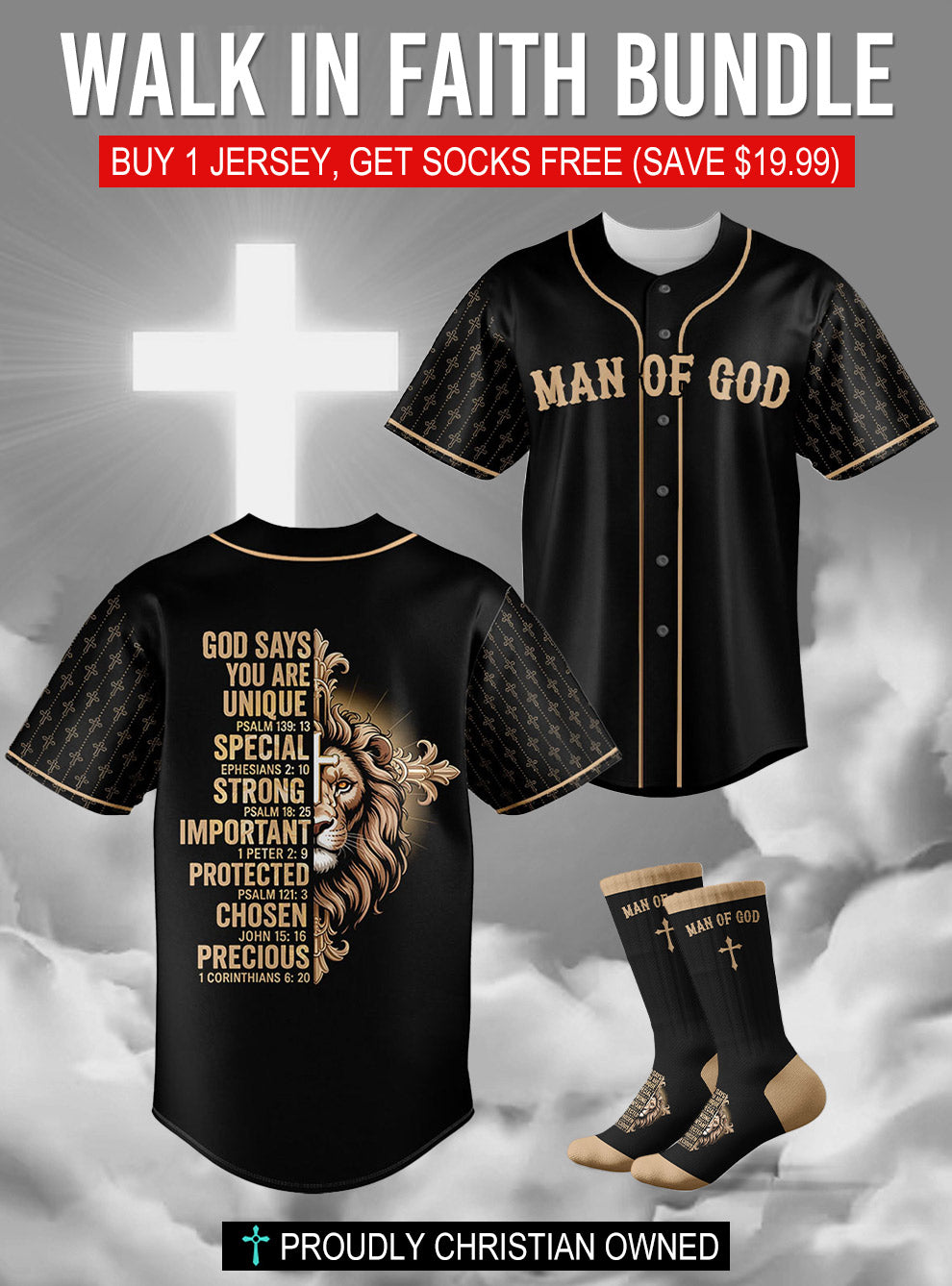 "Lion’s Creed" Jersey & Socks Bundle